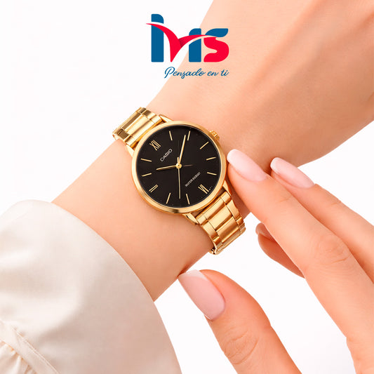 ⌚ Reloj Casio LTP-VT01G-1B – Dorado - Mujer.