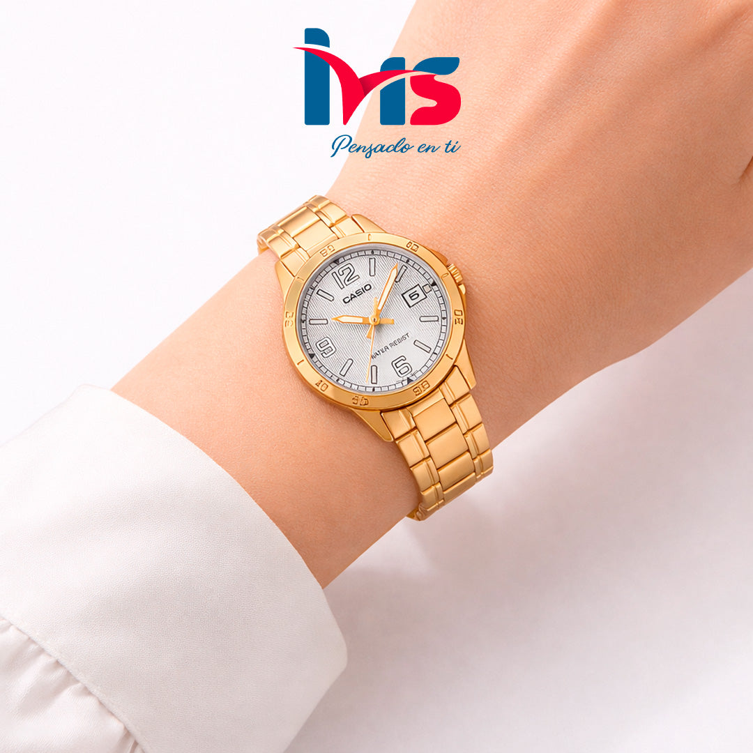 Reloj Original Casio LTP-V004G-7B2 - Mujer.