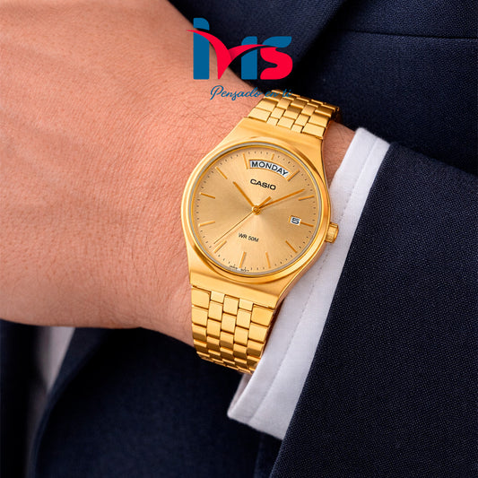 ⌚ Reloj Casio Retro Dorado – Estilo Clásico Años 80.