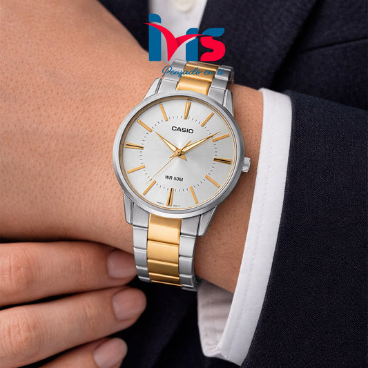 ⌚ Reloj Casio Original MTP-1303SG-7AV para Hombre