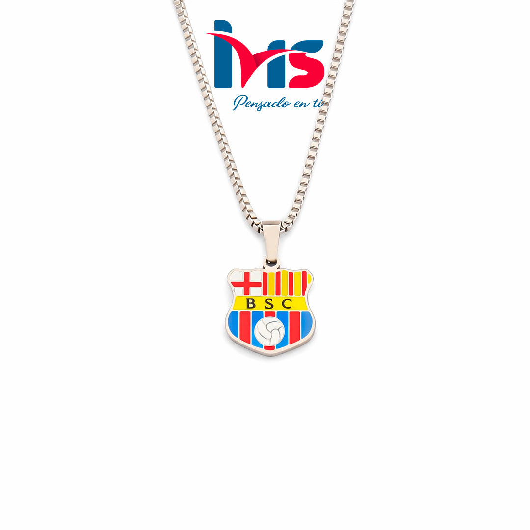 Collar Escudo BSC – Acero Inoxidable 304 - Pequeño