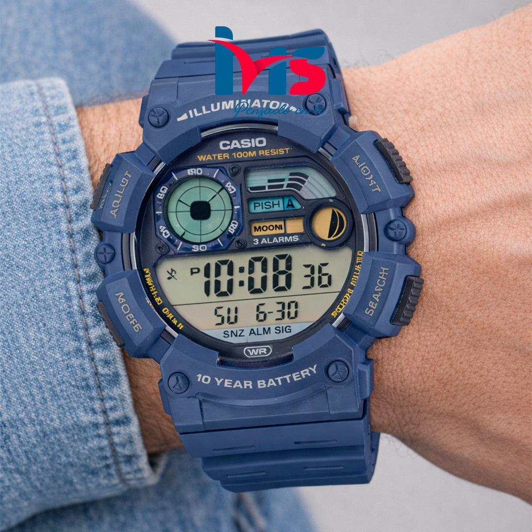 ⌚ Reloj Original CASIO WS-1500H-2AV para Hombre