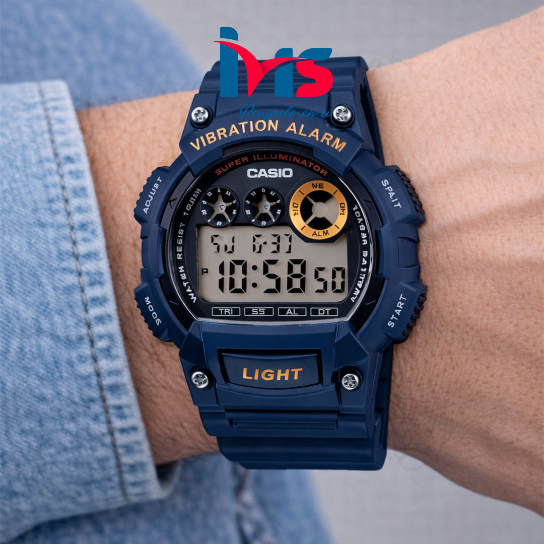 ⌚ Reloj Original CASIO W-735H-2AV para Hombre