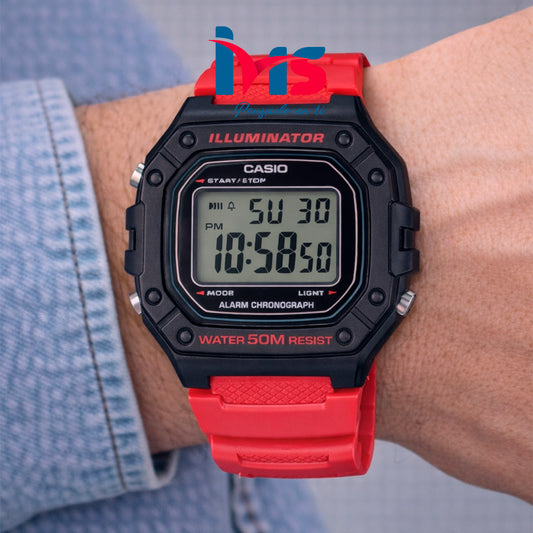 ⌚ Reloj CASIO W-218H-4BV para Hombre