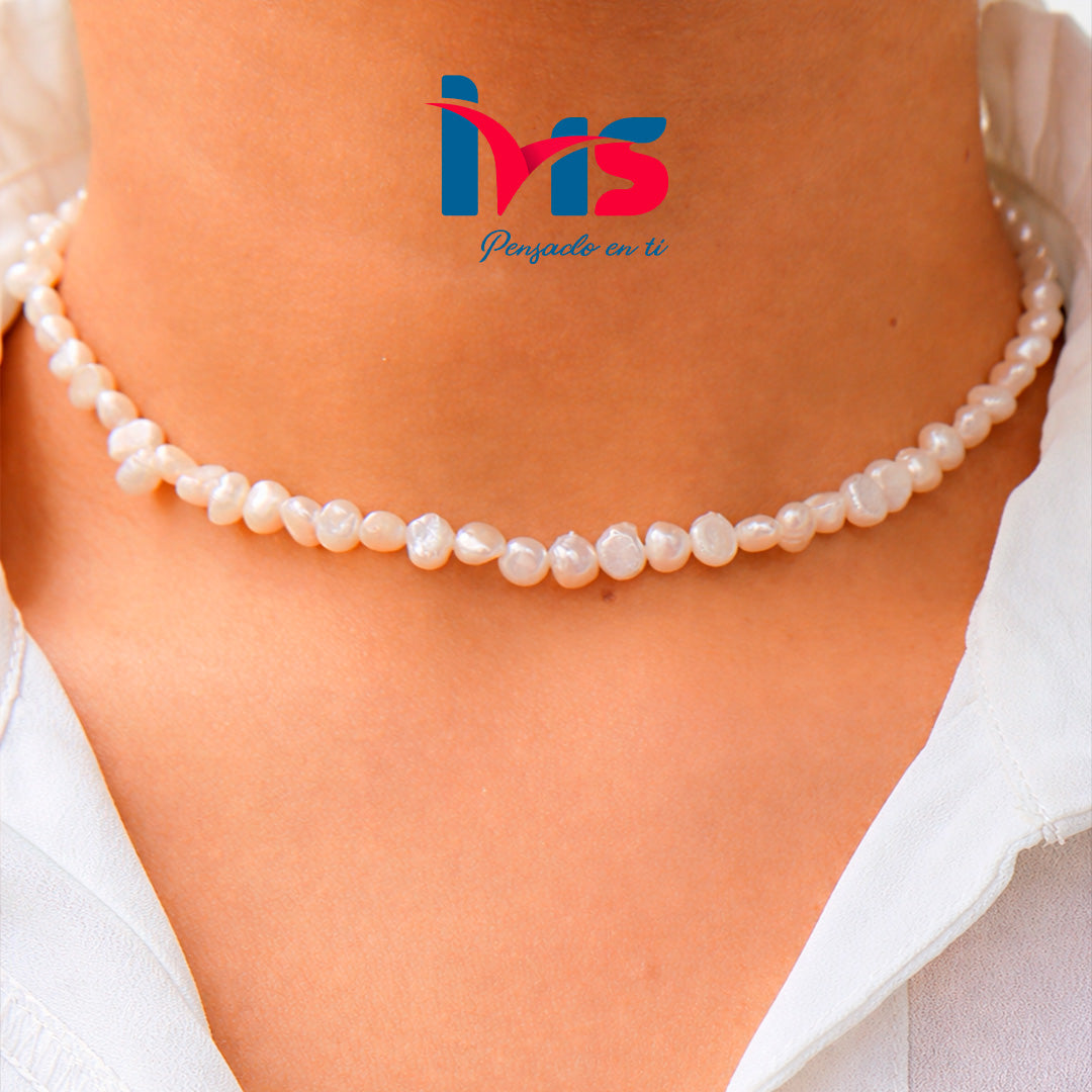Collar de Perlas Naturales – Elegancia Atemporal