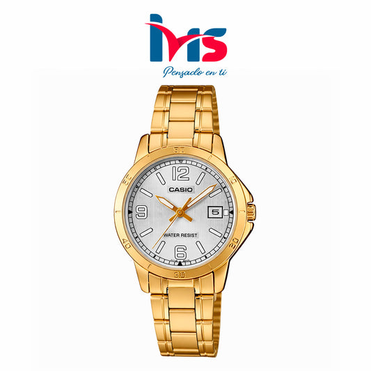 Reloj Original Casio LTP-V004G-7B2 - Mujer.