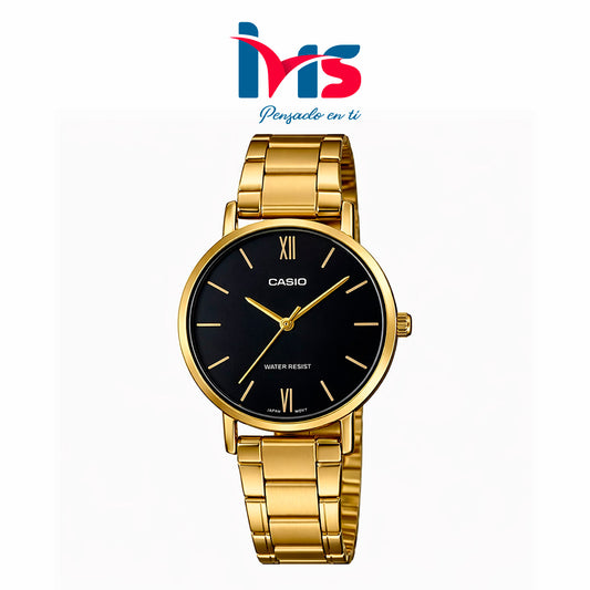 ⌚ Reloj Casio LTP-VT01G-1B – Dorado - Mujer.
