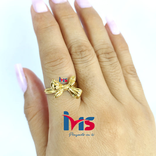 Anillo Lazo Ajustable | Acero 316L Premium, Enchapado en Oro y Recubrimiento PVD