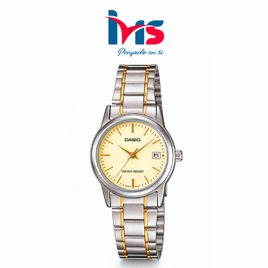 ⌚ Reloj Casio Original LTP-V002SG-9AUDF para Mujer