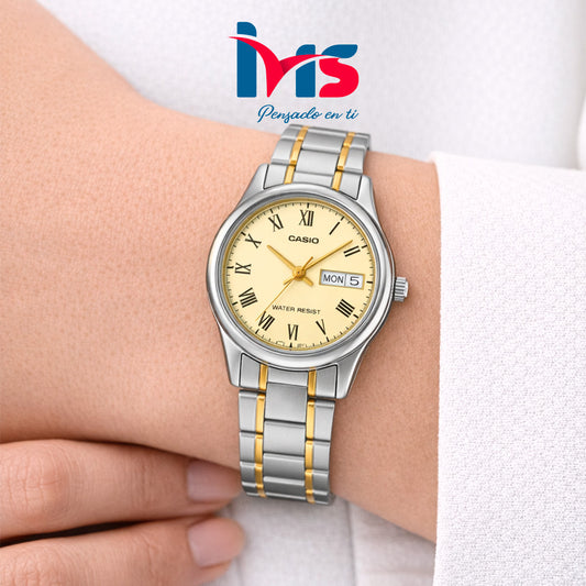 ⌚ Reloj Casio Original LTP-V006SG-9B para Mujer