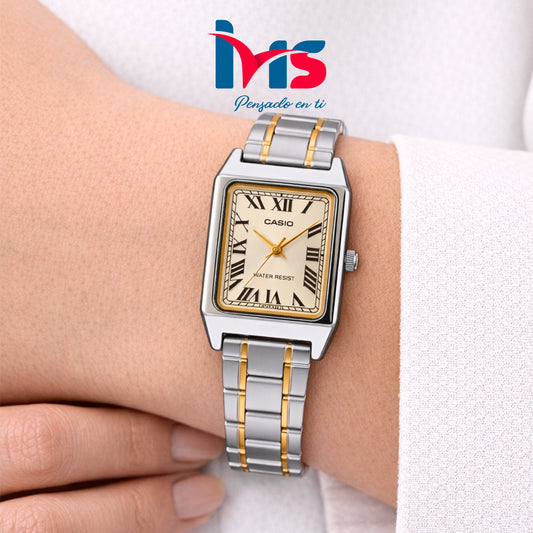 ⌚ Reloj Casio Original LTP-V007SG-9B para Mujer