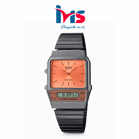 ⌚ Reloj Casio AQ-800ECGG-4A Unisex | Analógico & Digital Vintage