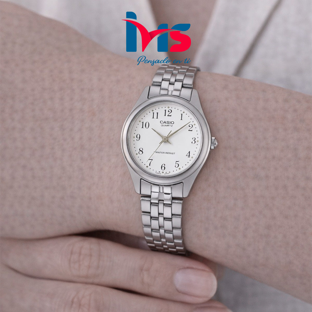 ⌚ Reloj Casio LTP-1129A-7B Mujer – Clásico Elegante de Acero