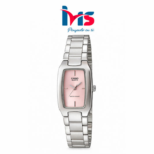 ⌚ Reloj Casio LTP-1165A-4C Mujer | Elegante Acero Inoxidable