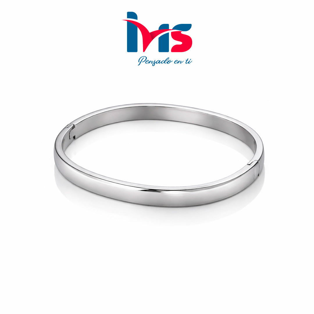 ✨ Pulsera Rígida de Acero Inoxidable 304