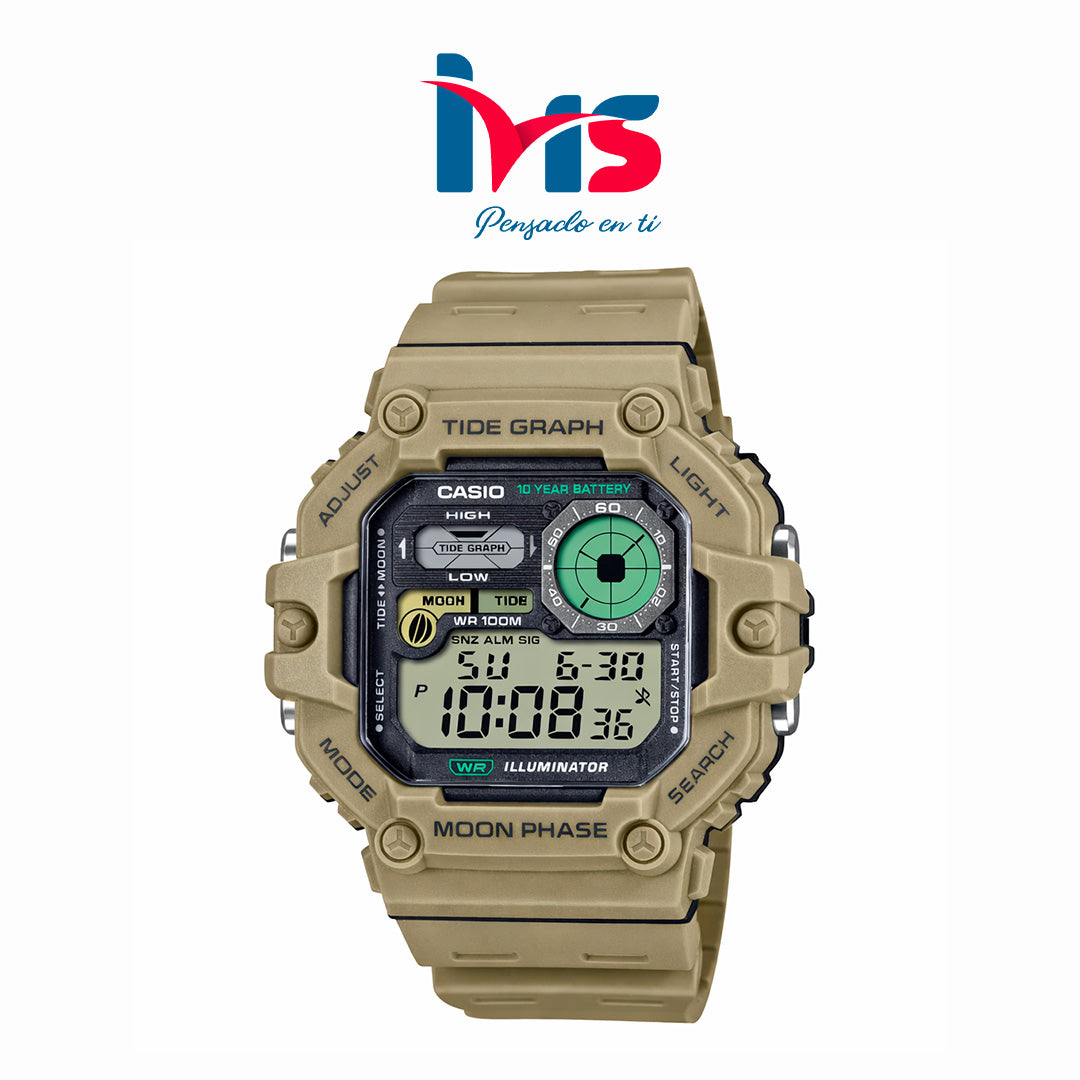 ⌚ Reloj Original CASIO WS-1700H-5AV para Hombre