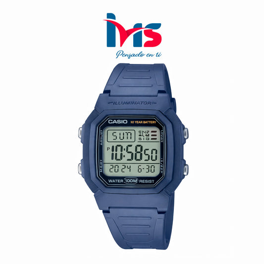 ⌚ Reloj Original CASIO W-800H-2AV para Hombre