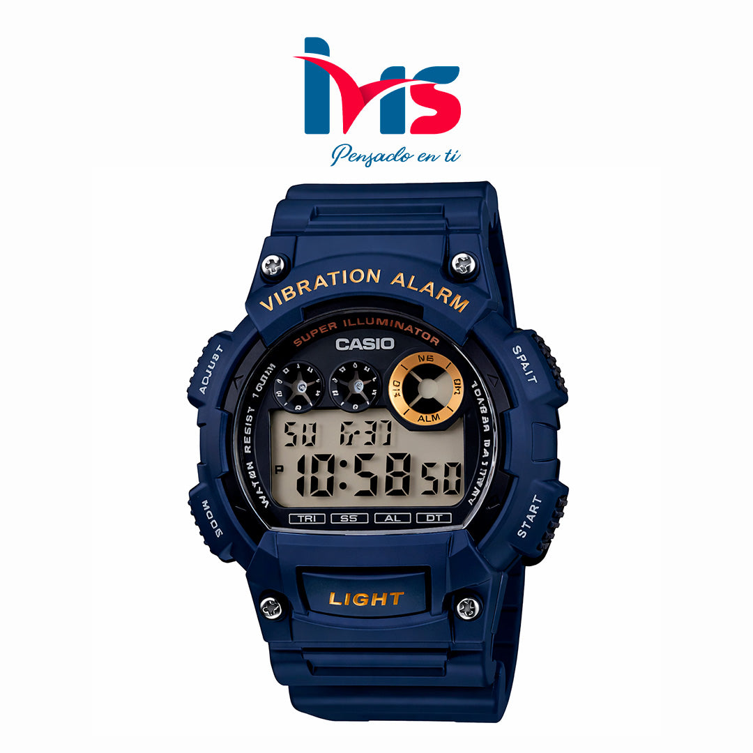 ⌚ Reloj Original CASIO W-735H-2AV para Hombre