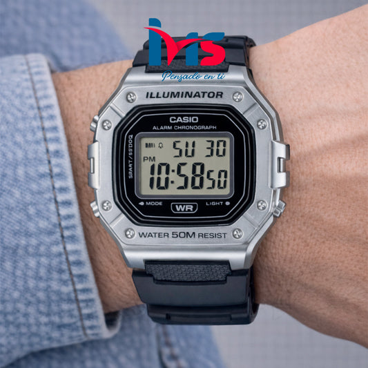 ⌚ Reloj Original CASIO W-218HM-7AV para Hombre