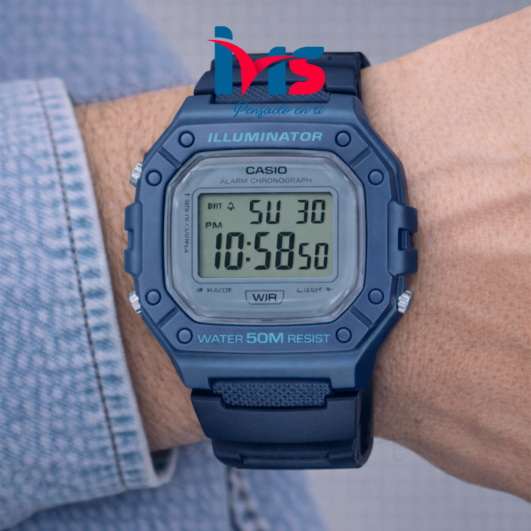 ⌚ Reloj CASIO W-218HC-2AV Unisex