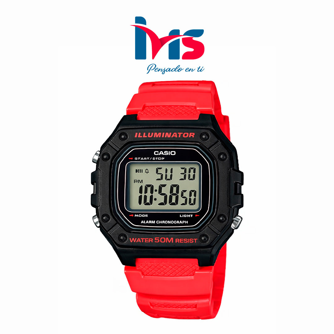 ⌚ Reloj CASIO W-218H-4BV para Hombre