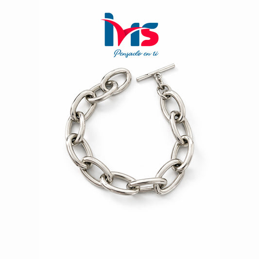 Pulsera de Cadena Gruesa en Acero Inoxidable 304 – Estilo Moderno